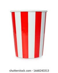 16 oz. Bulk 50 Ct. Carnival Red &#x26; White Stripe Disposable BPA-Free Plastic Cups