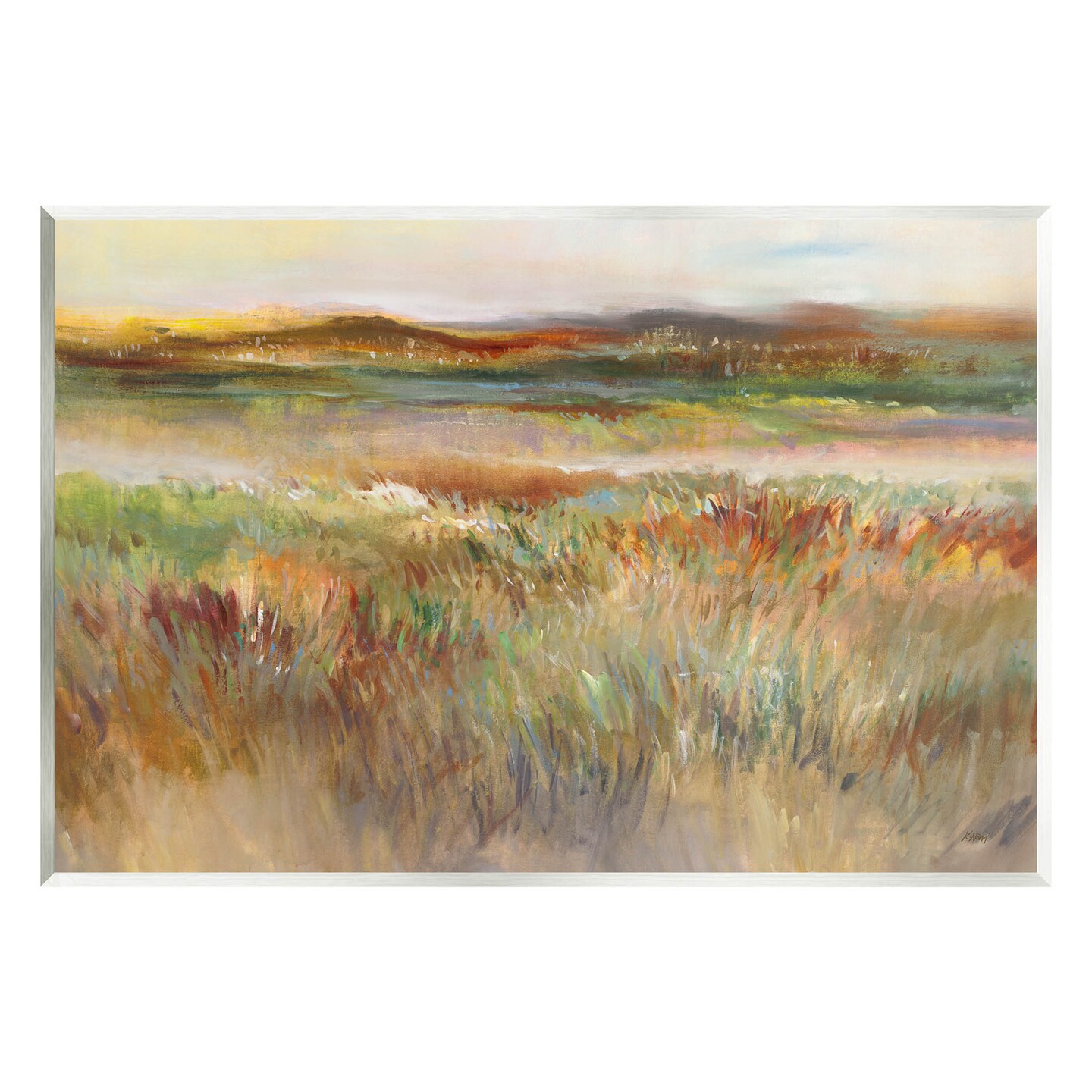 Stupell Industries Countryside Grassland Nature View Wall Plaque Art