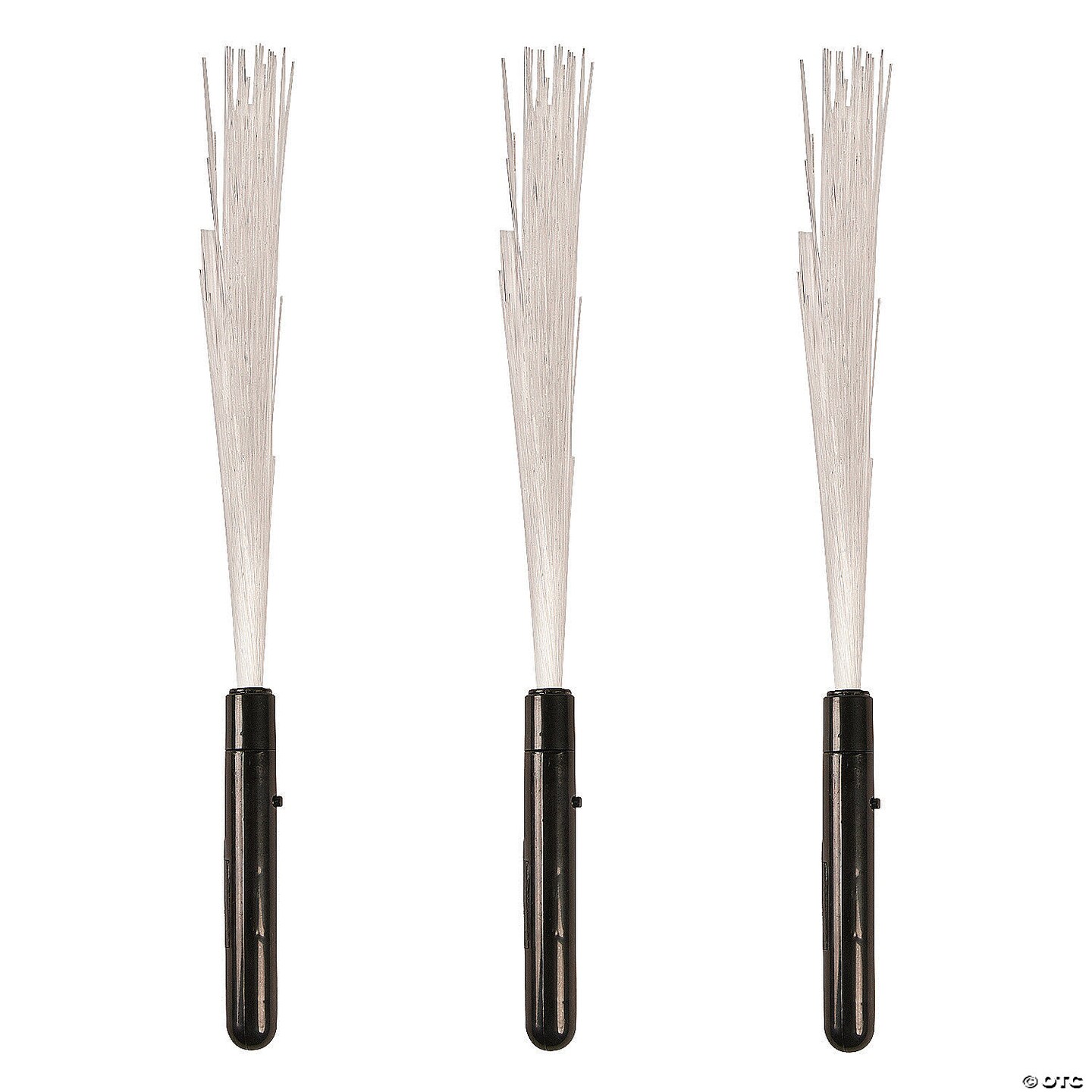 Lighted Fiber Optic Wands - 3 Pc.