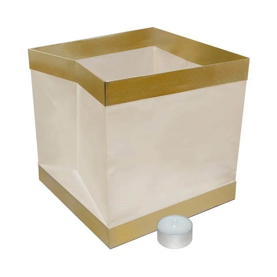10 PCS 4.3 Inch Water Floating Candle Lanterns