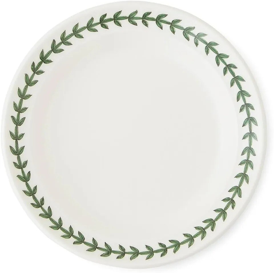 Portmeirion Botanic Garden Laurel Leaf Side Plate | Set of 6 | 6.5 Inch