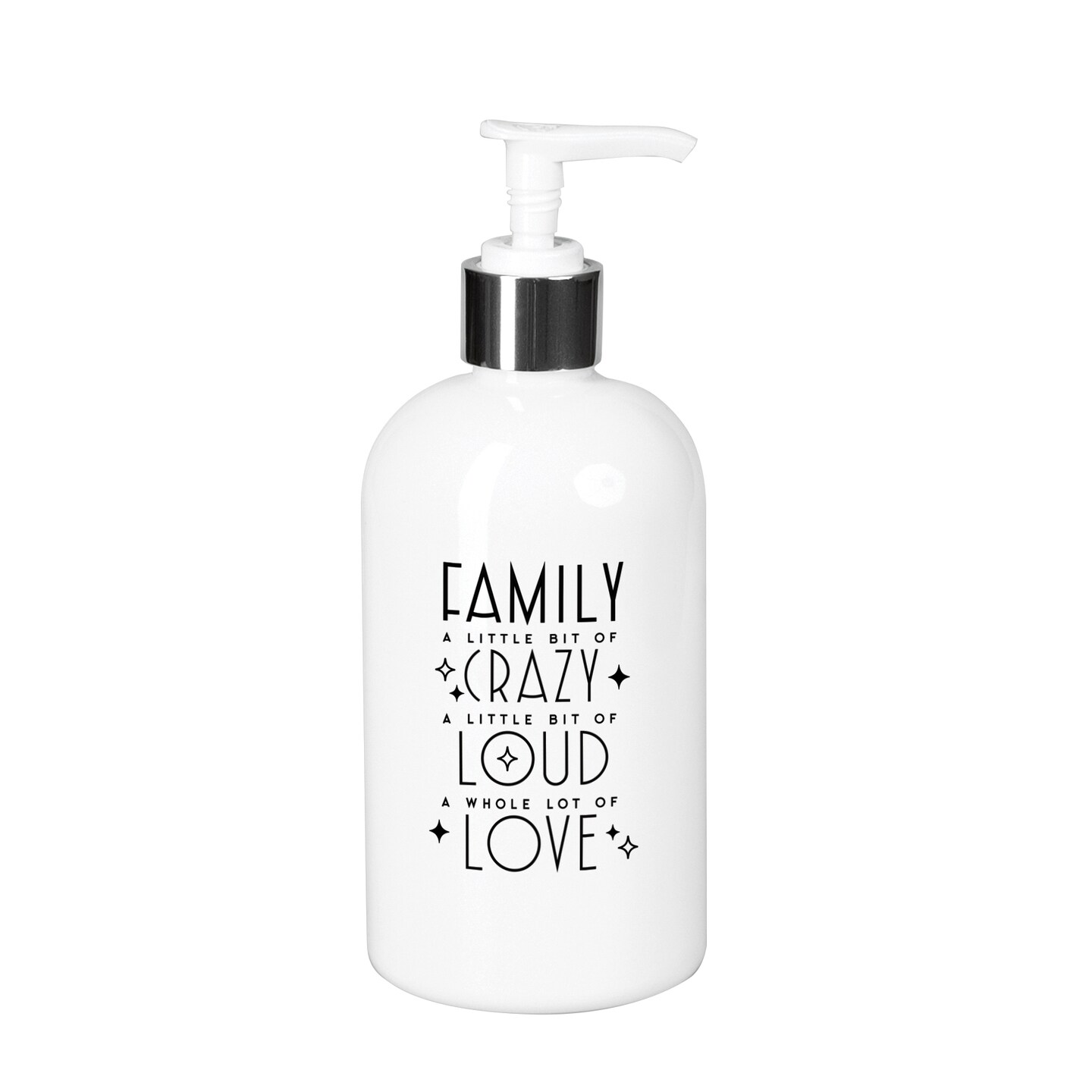 Family-A Little Bit Of Crazy Soap Dispenser - 10 oz
