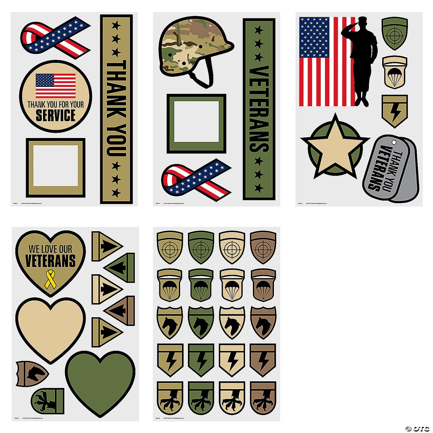 Veterans Day Door Decorating Kit