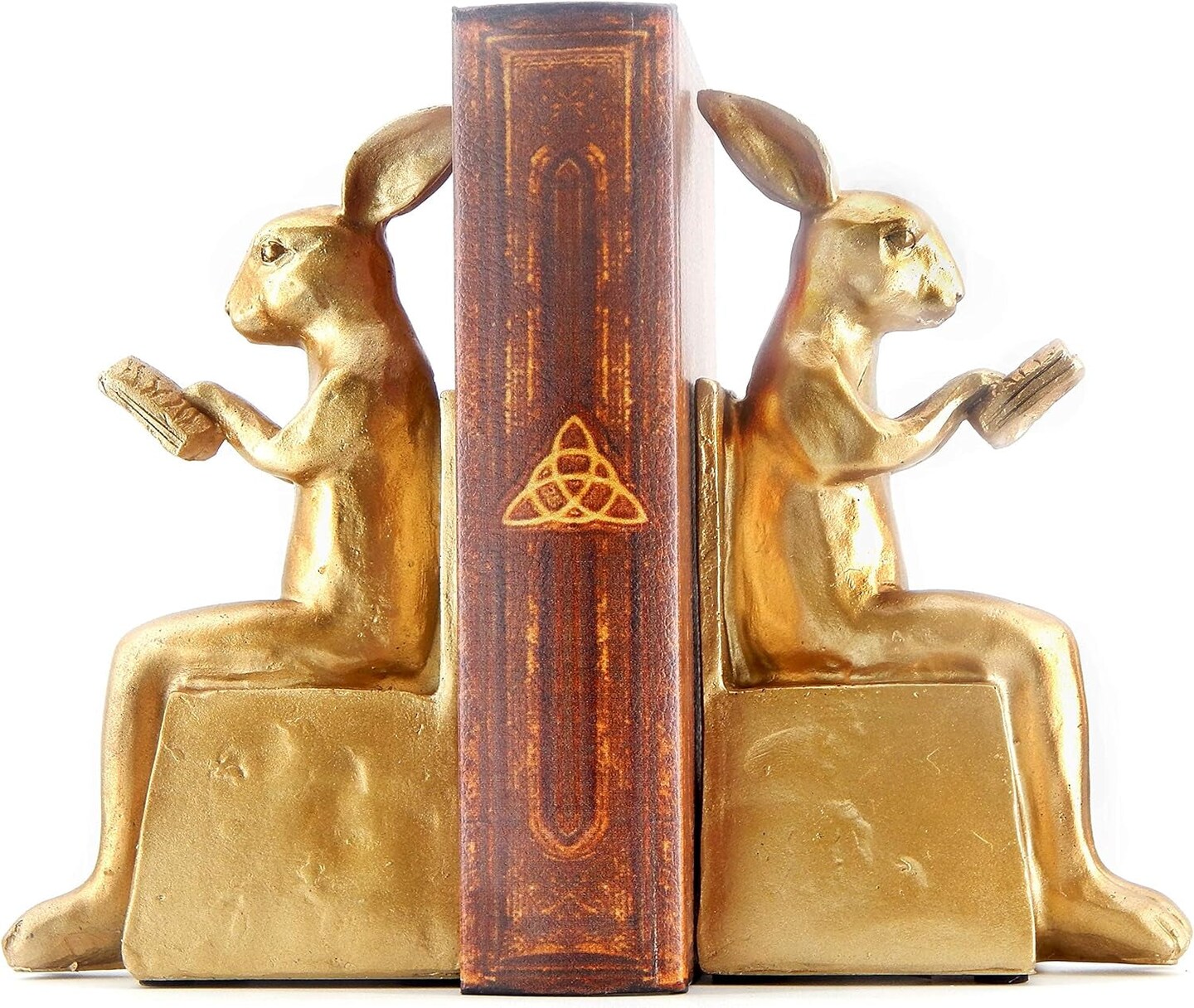 22883 Rabbit Bookends Studious Reading Bunny 7 Inch