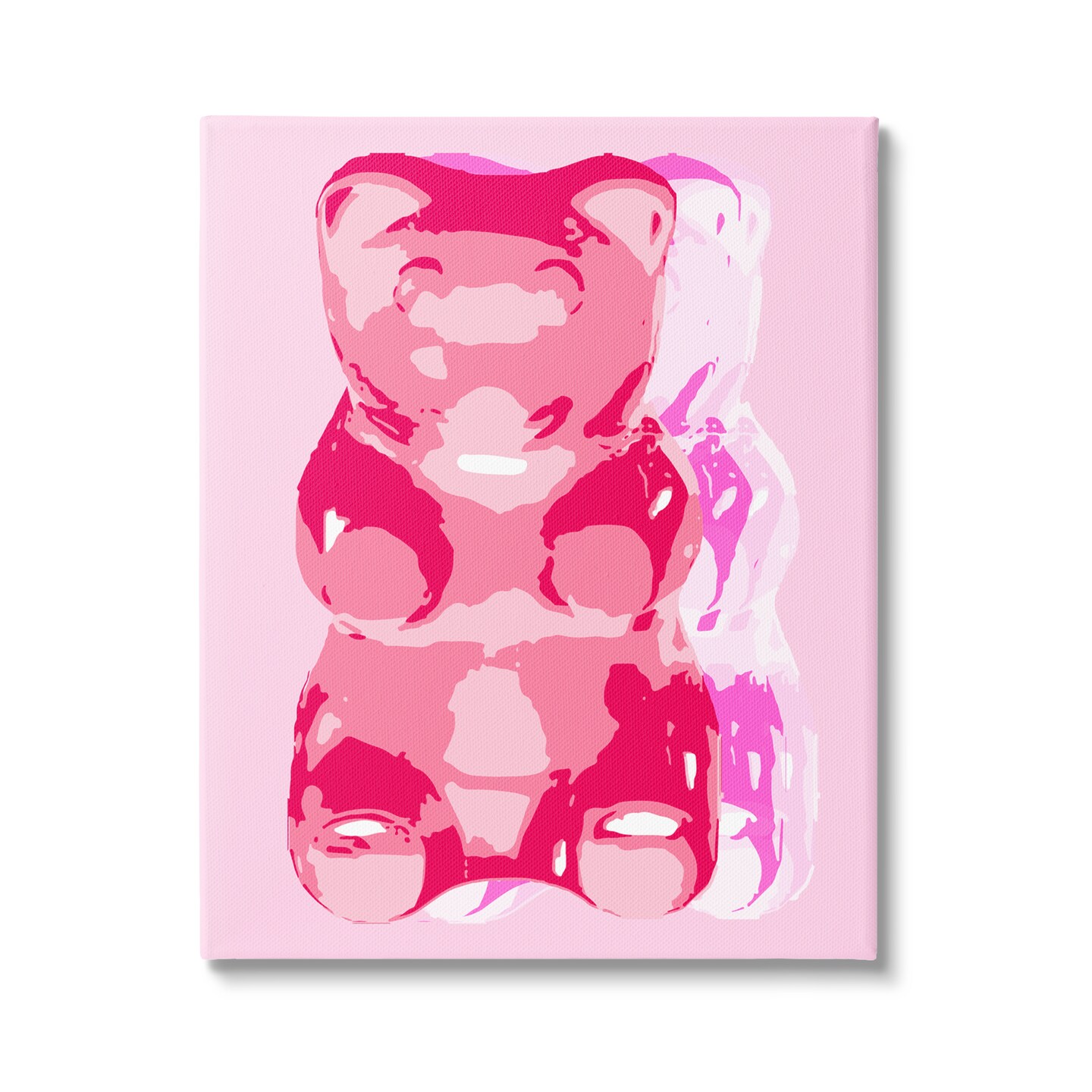 Stupell Industries Modern Gummy Bear Canvas Wall Art
