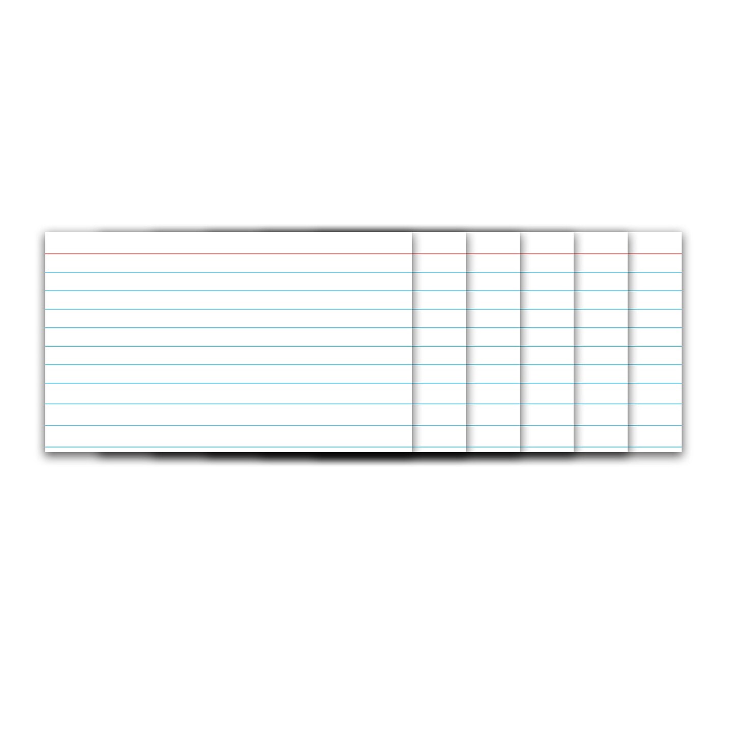 (12 Pk) 3 X 5 Index Cards White