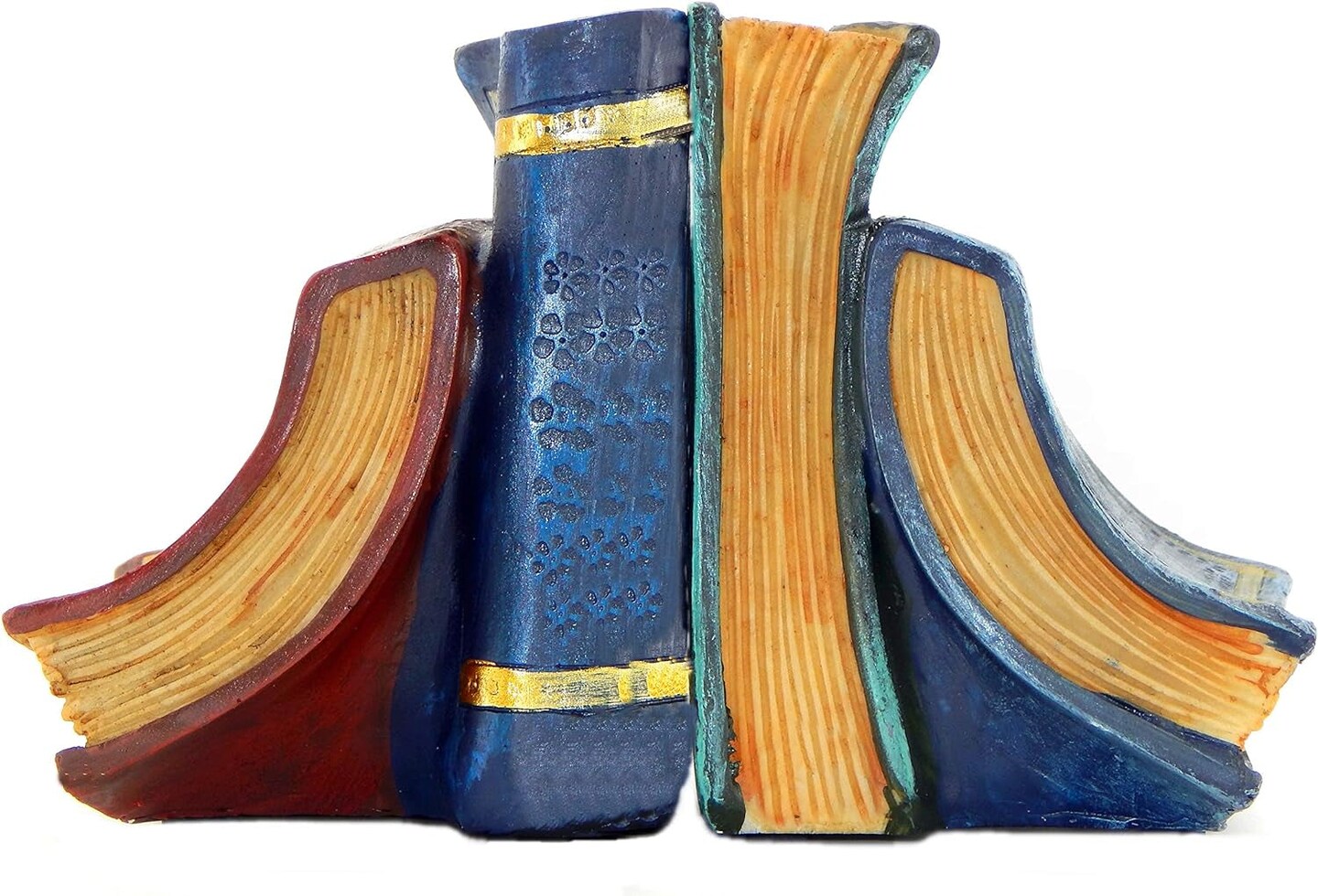 Decorative Bookends Book Book Stopper Bookshelves Bookrack End Library Shelves Non Skid Bookshelf 6 Inch