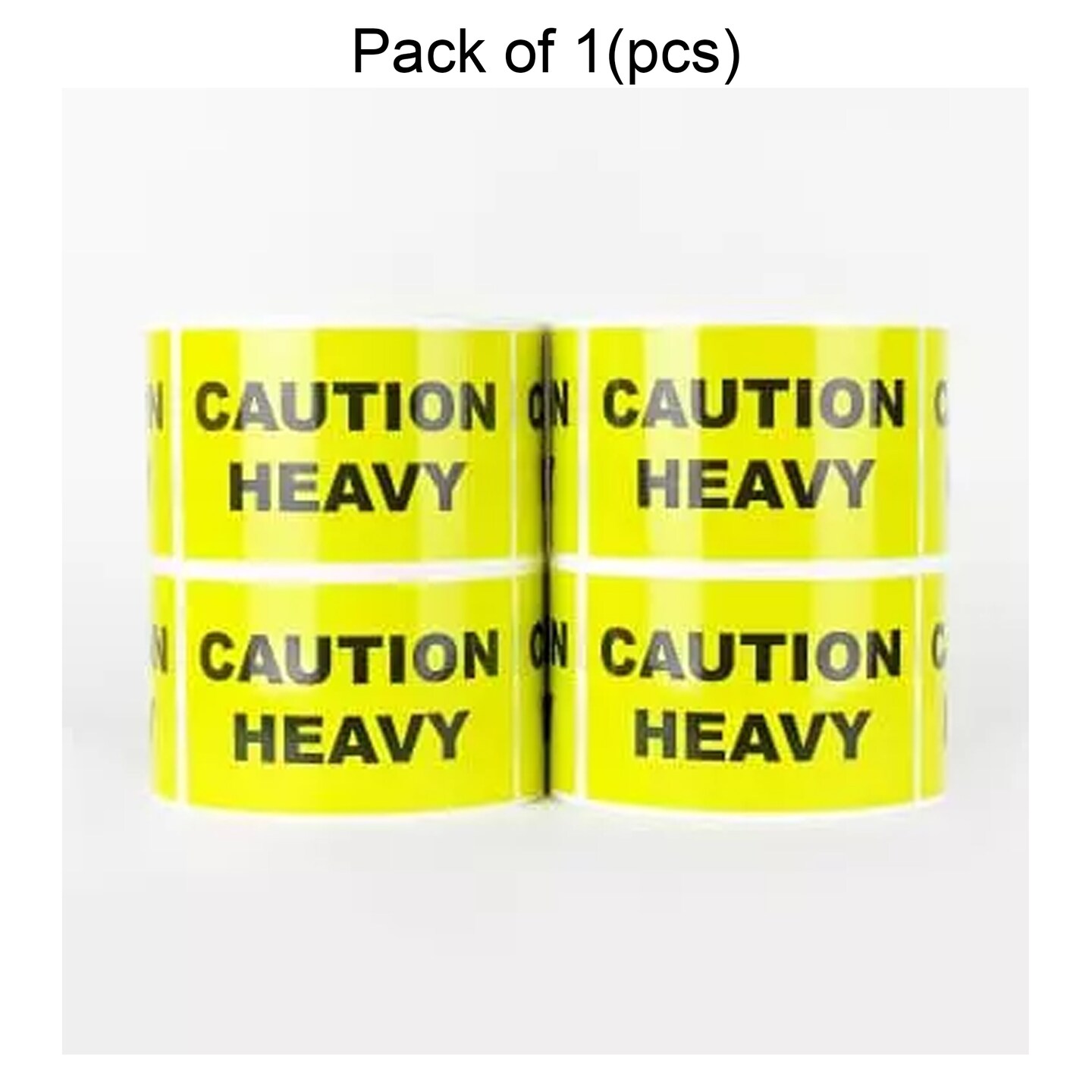 Caution Heavy 3&#x22; x 5&#x22;