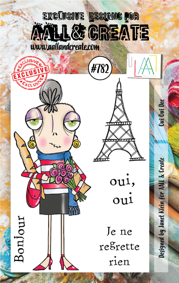 AALL and Create  Stamp Set -782 - Oui Oui Dee