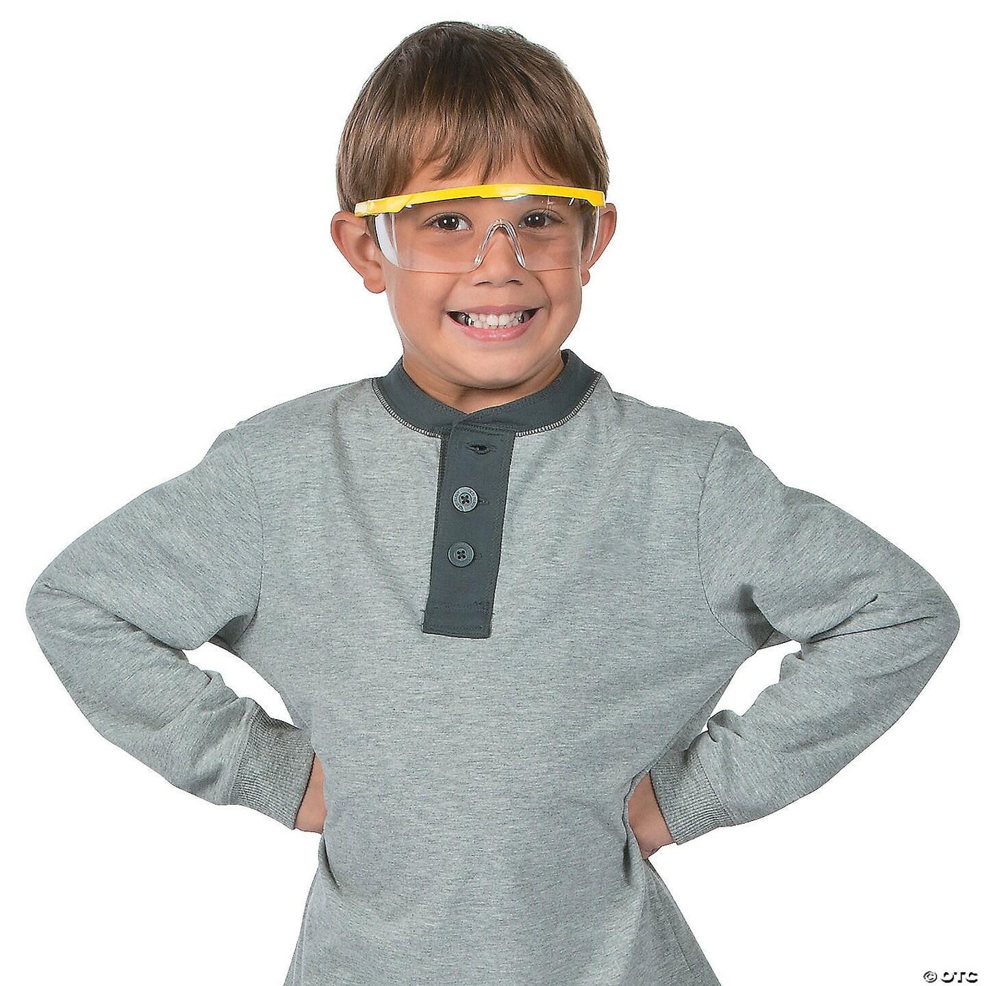 Kids Construction Costume Glasses - 12 Pc.