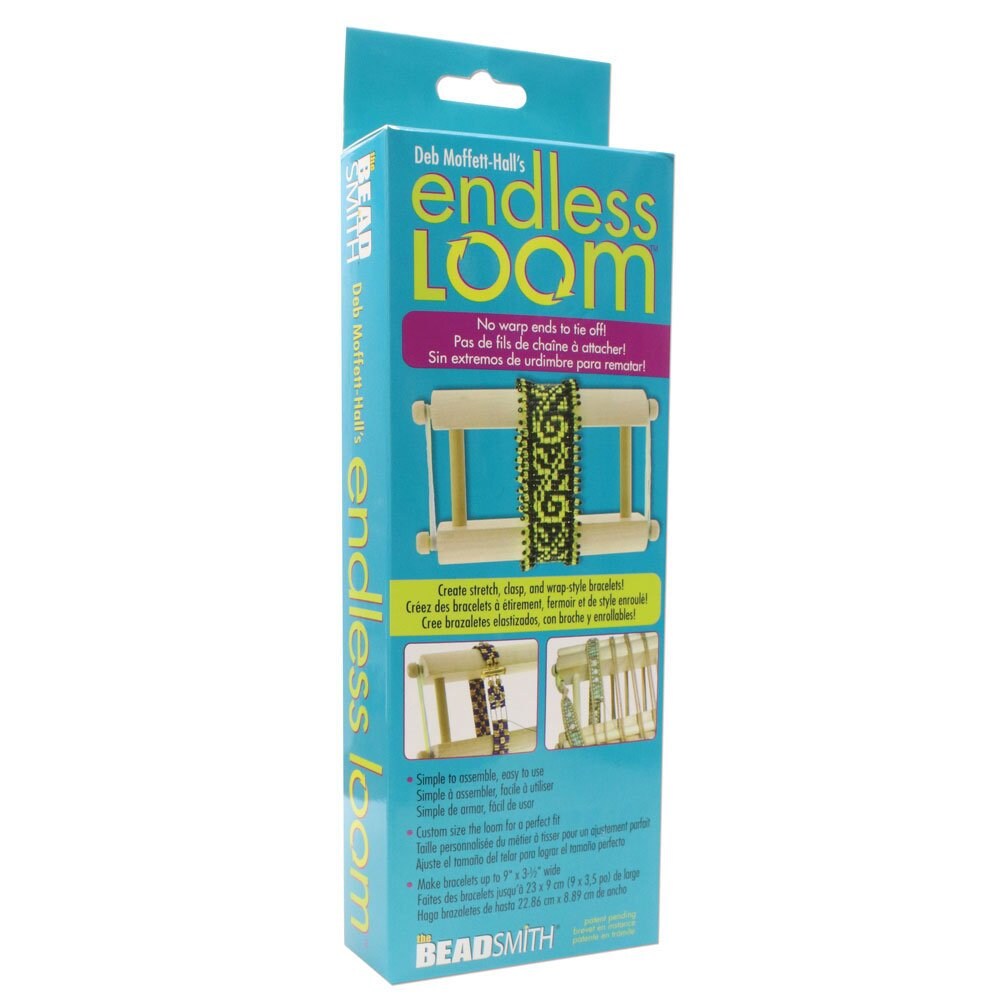 The Beadsmith Endless Loom, Bracelet Making Tool, Jewelry Making Supplies