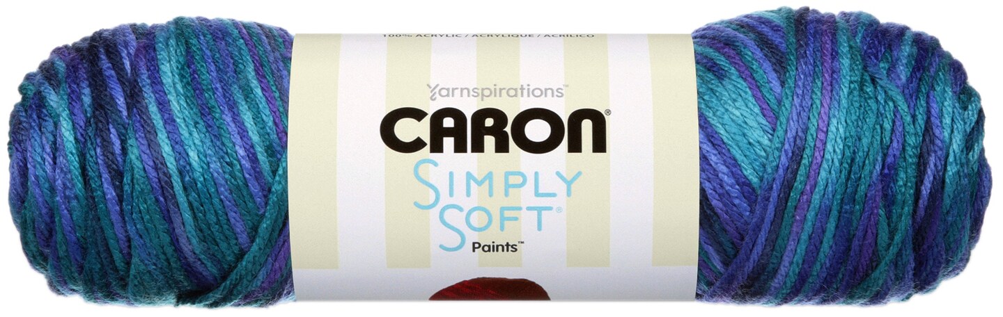 Caron Simply Soft Paints Yarn - Oceana