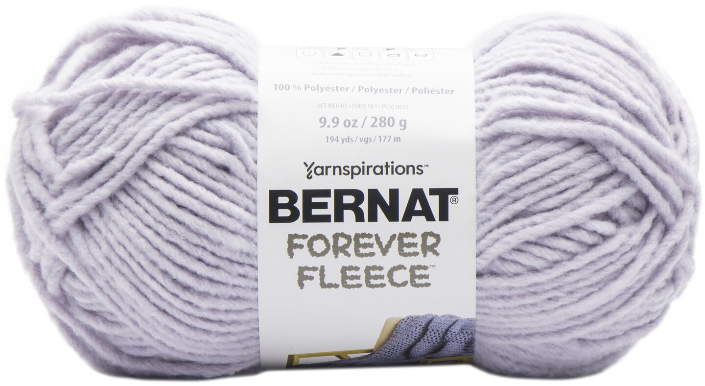 Bernat Forever Fleece YarnLavender Michaels