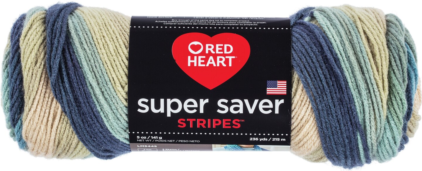 Red Heart Super Saver Yarn Sutherland Stripes Michaels