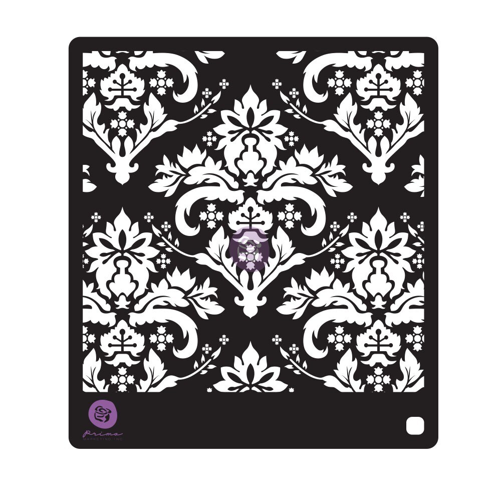 Prima Marketing Inc Georgia Blues Cling Stamps & Stencil 655350634193