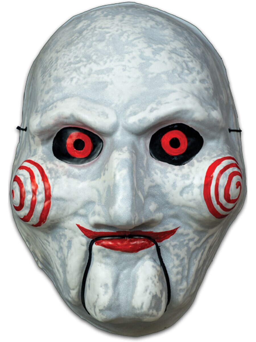Saw Billy The Puppet Vacuform Mask Costume Accessory