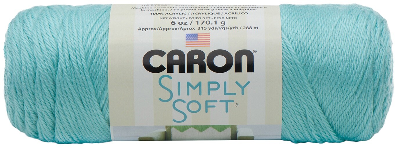 Caron Simply Soft Solids Yarn-Robin's Egg | Michaels