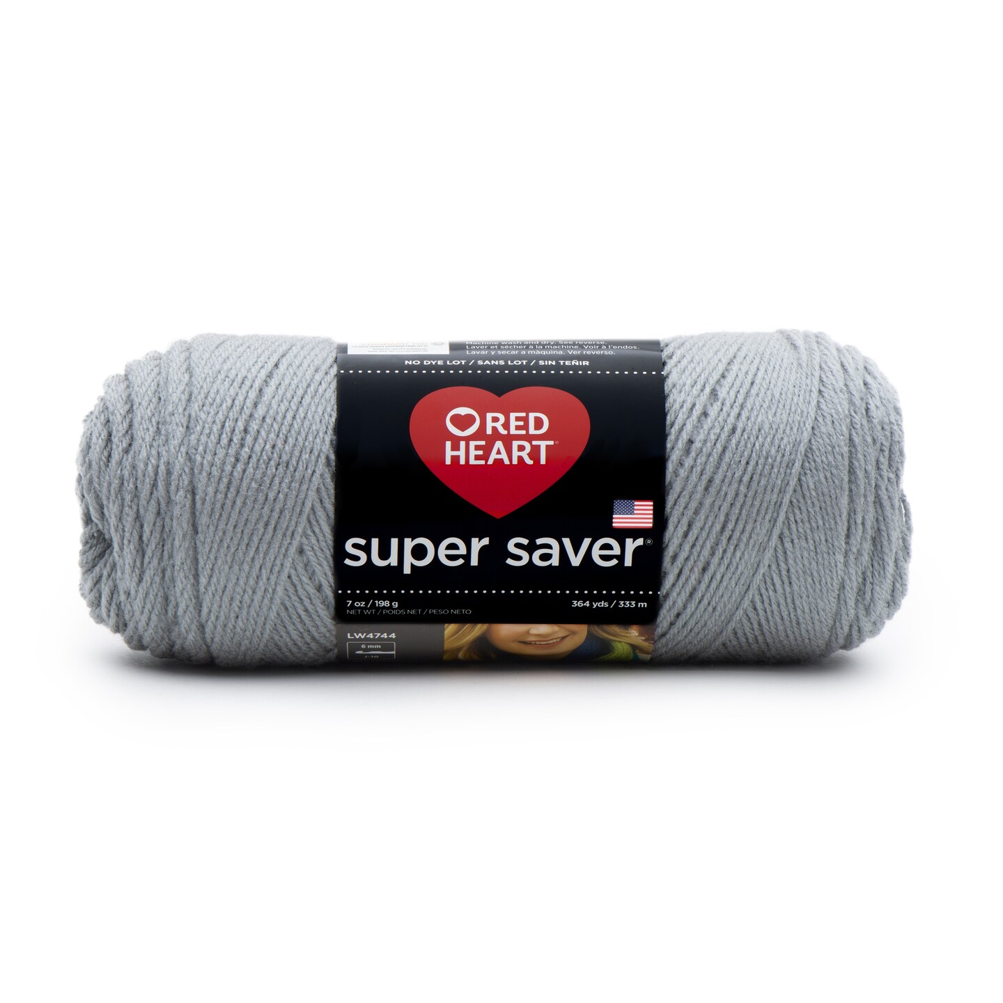 Red Heart Super Saver Yarn-Dusty Gray, 1 count - City Market