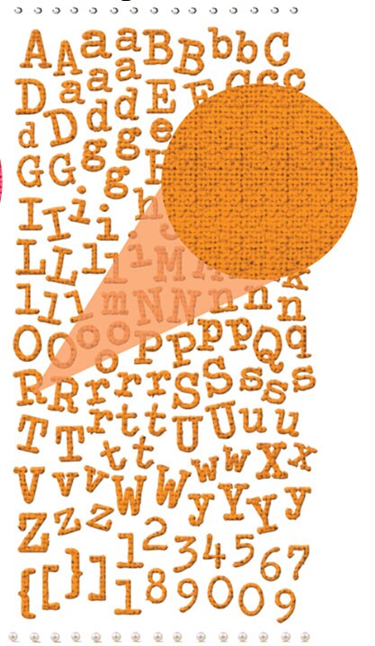 Prima Marketing Inc Alphabet Orange 655350531096
