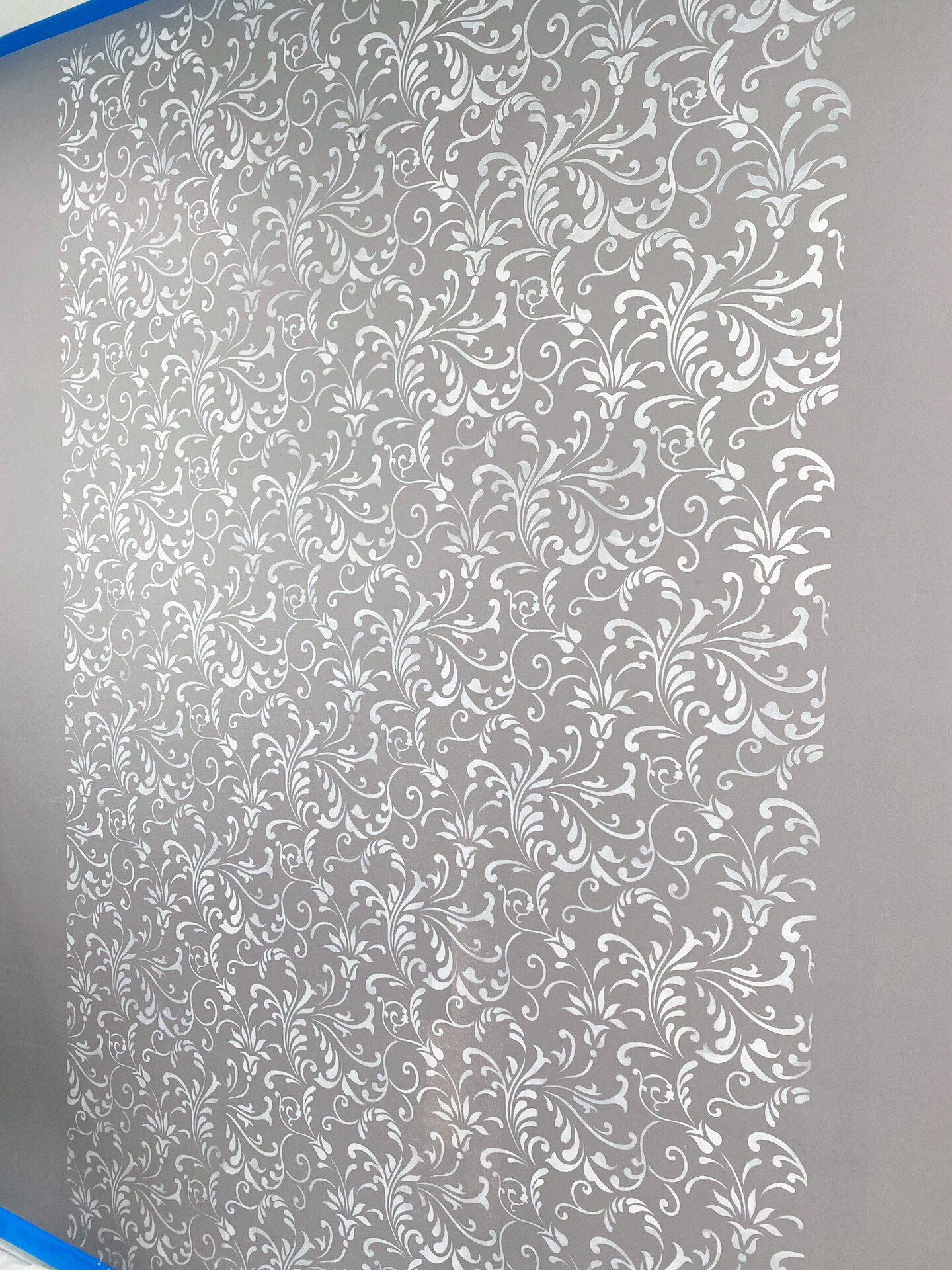 Rebecca Floral All Over Wall Stencil | 3692 by Designer Stencils | Pattern Stencils |