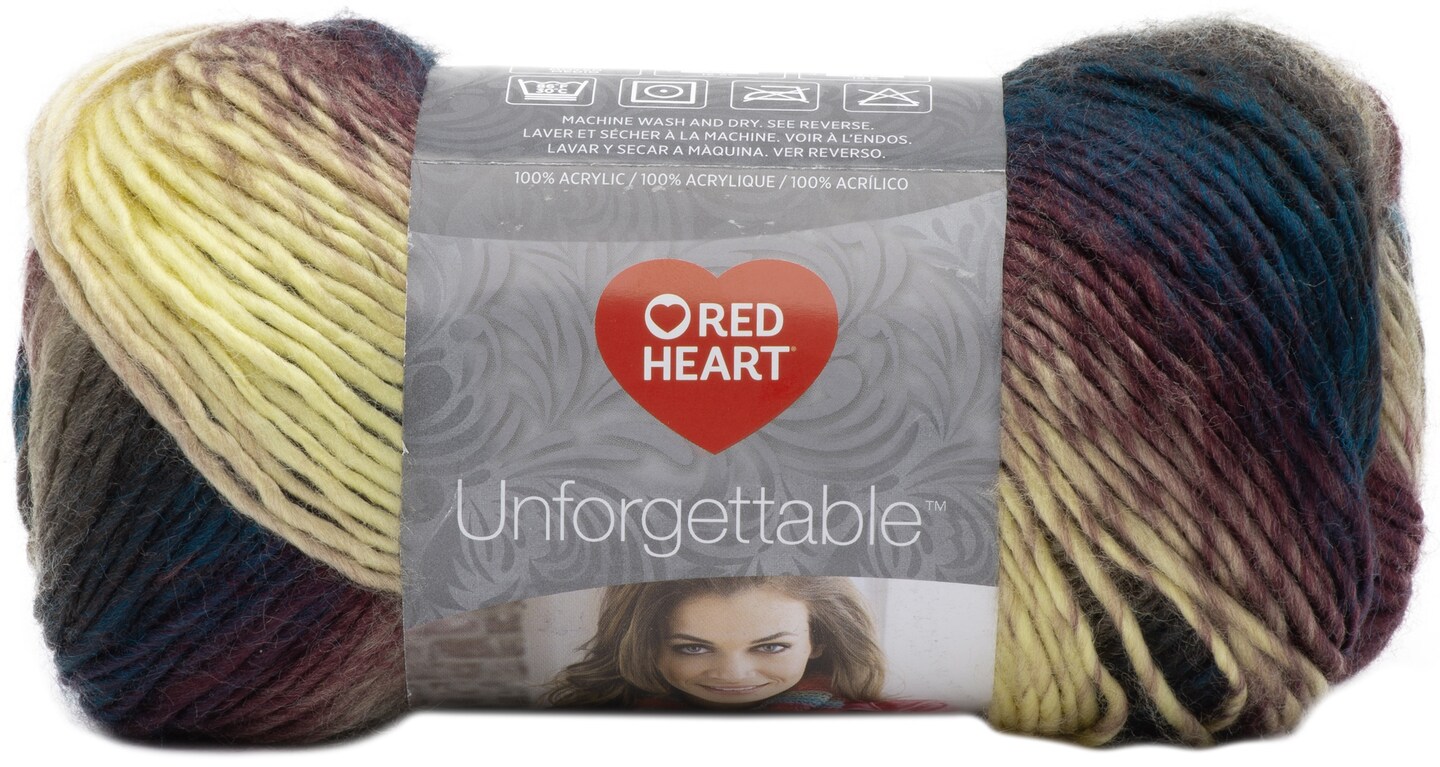 Red Heart Unforgettable Yarn-Tealberry | Michaels