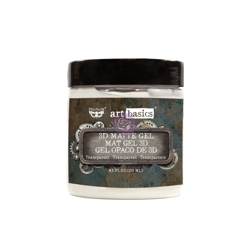 Prima Marketing Inc Art Basics - 3D Matte Gel (8 Fl. Oz.) 655350961398