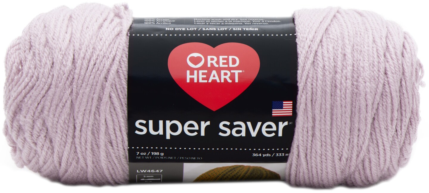 Red Heart Super Saver YarnPale Plum Michaels