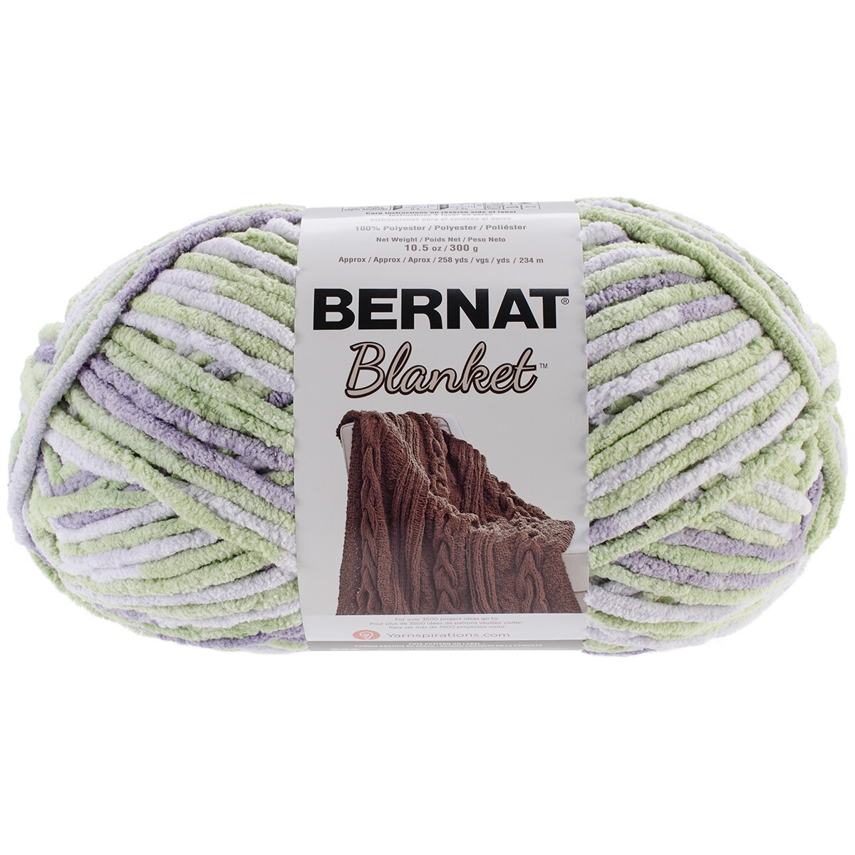 Bernat Blanket Big Ball YarnLilac Leaf Michaels