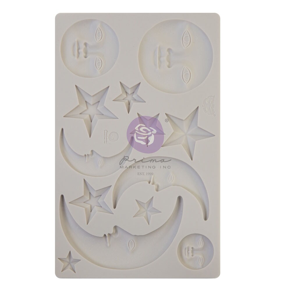 Prima Marketing Inc Finnabair - Moulds - Nocturnal Elements - 1 Pc, 5x8 In Copyright #Va0002330248 655350968656