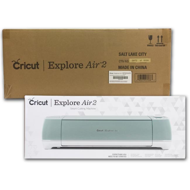 Cricut Explore Air 2 Machine with Iron-On and Vinyl Sampler Packs, Tool Set and Pens Bundle