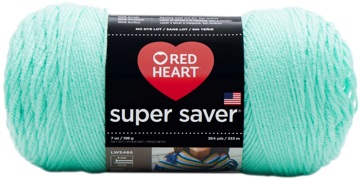 Red Heart Super Saver YarnMinty Michaels