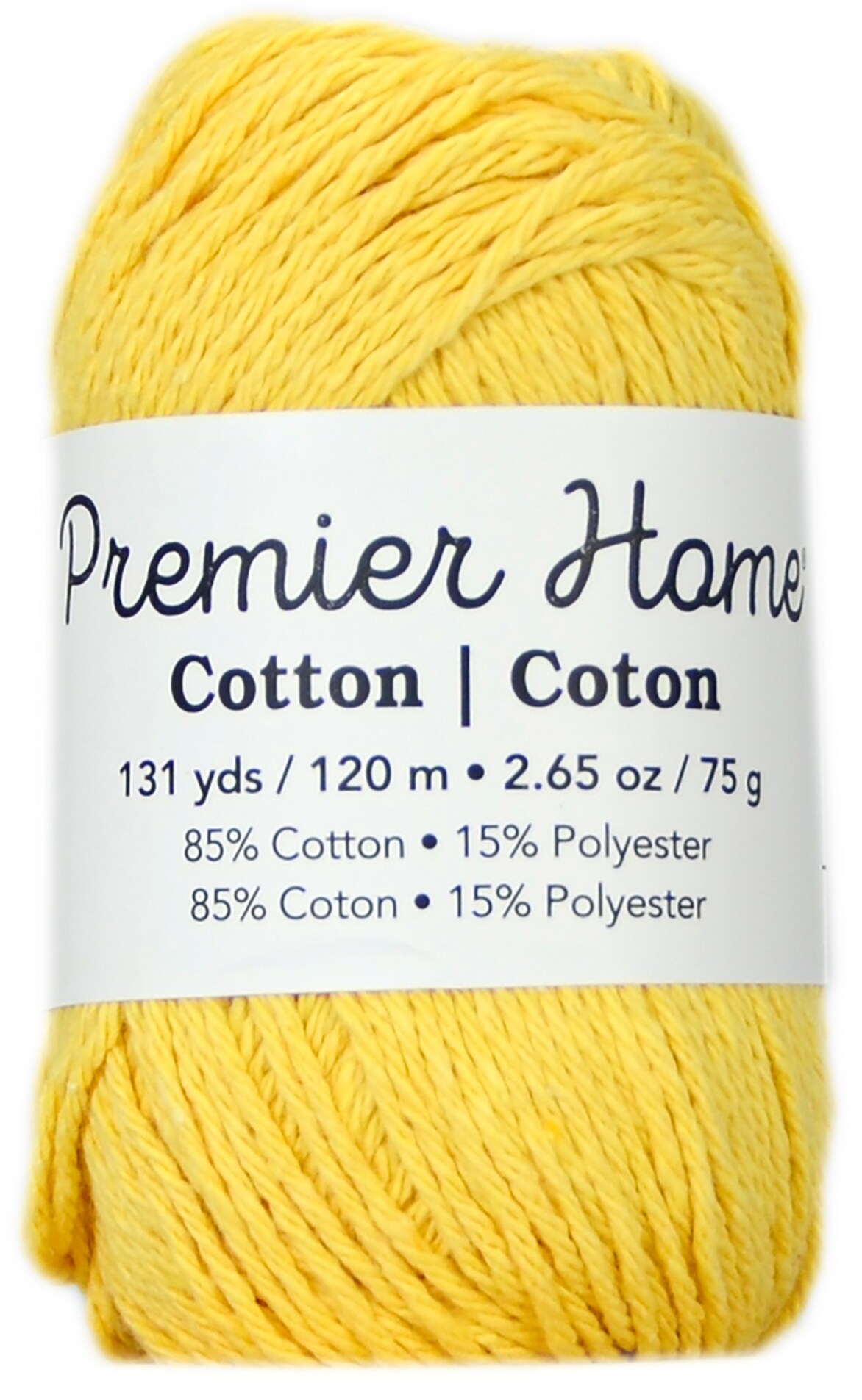 Premier Home Cotton Yarn-Yellow
