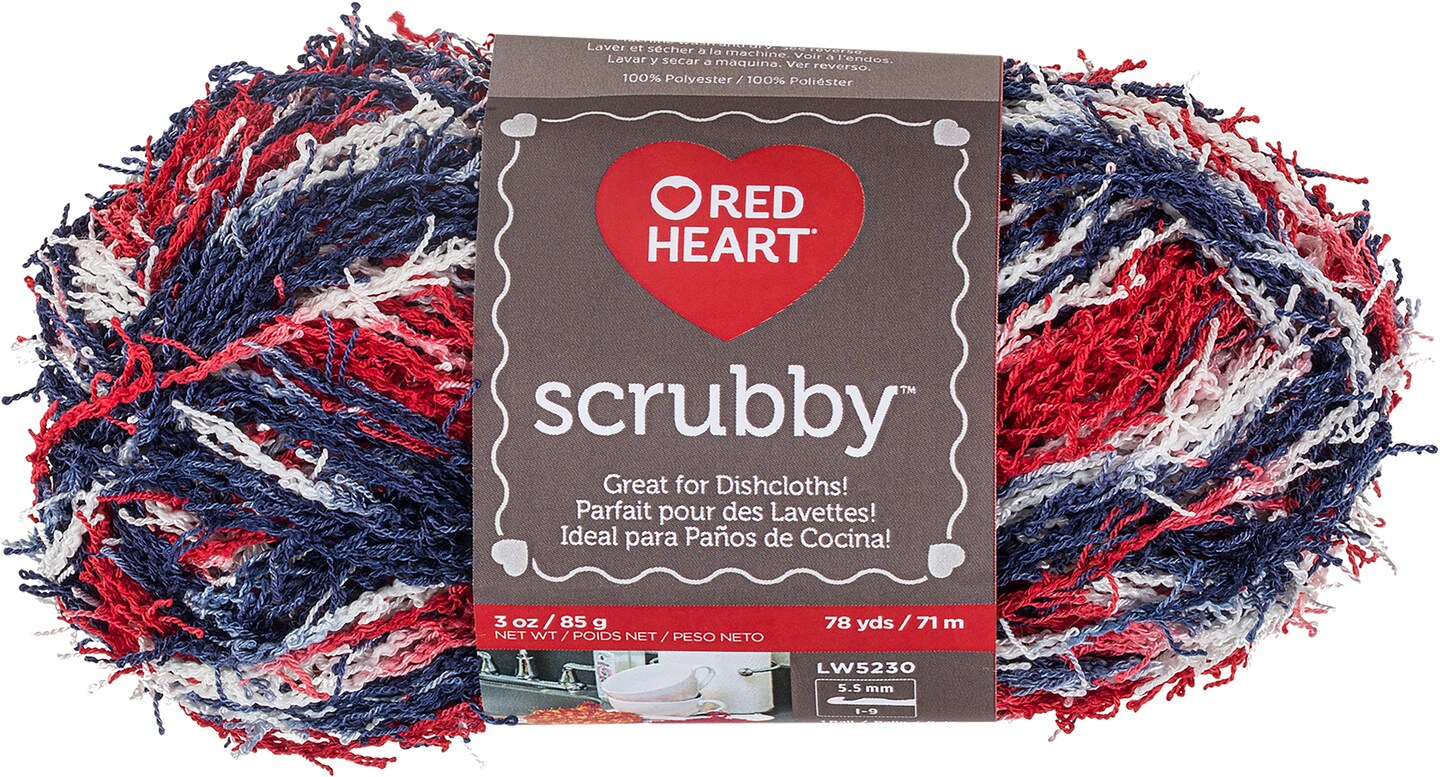 Red Heart Scrubby Yarn-Americana