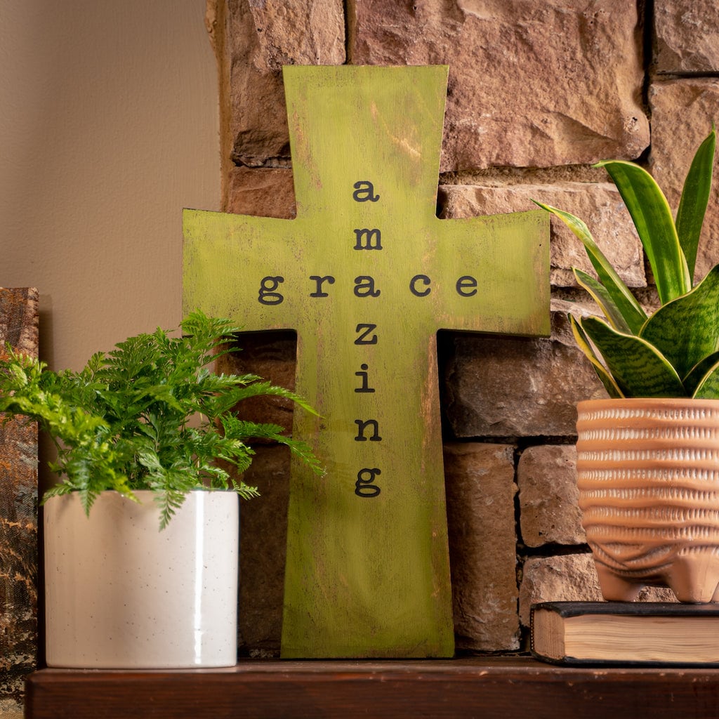 12 in. Unfinished Wooden Square Cross