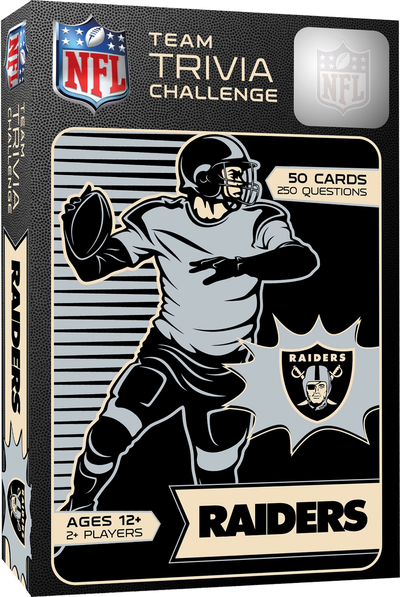 MasterPieces Game Day - NFL Las Vegas Raiders - Team Trivia Challenge,  Officially Licensed