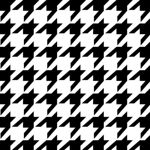 Houndstooth Wallpaper Wall Stencil | 3647 by Designer Stencils | Pattern Stencils | Reusable Stencils for Painting | Safe & Reusable Template for Wall Decor | Try This Stencil Instead of a Wallpaper | Easy to Use & Clean Art Stencil Pattern
