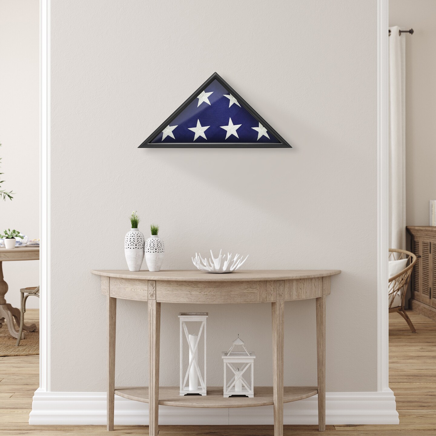 Michaels flag hot sale shadow box