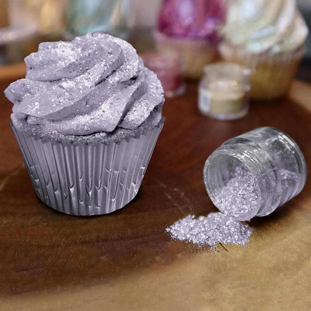 Soft Purple Edible Glitter Edible Powder Dust Glitter for Food