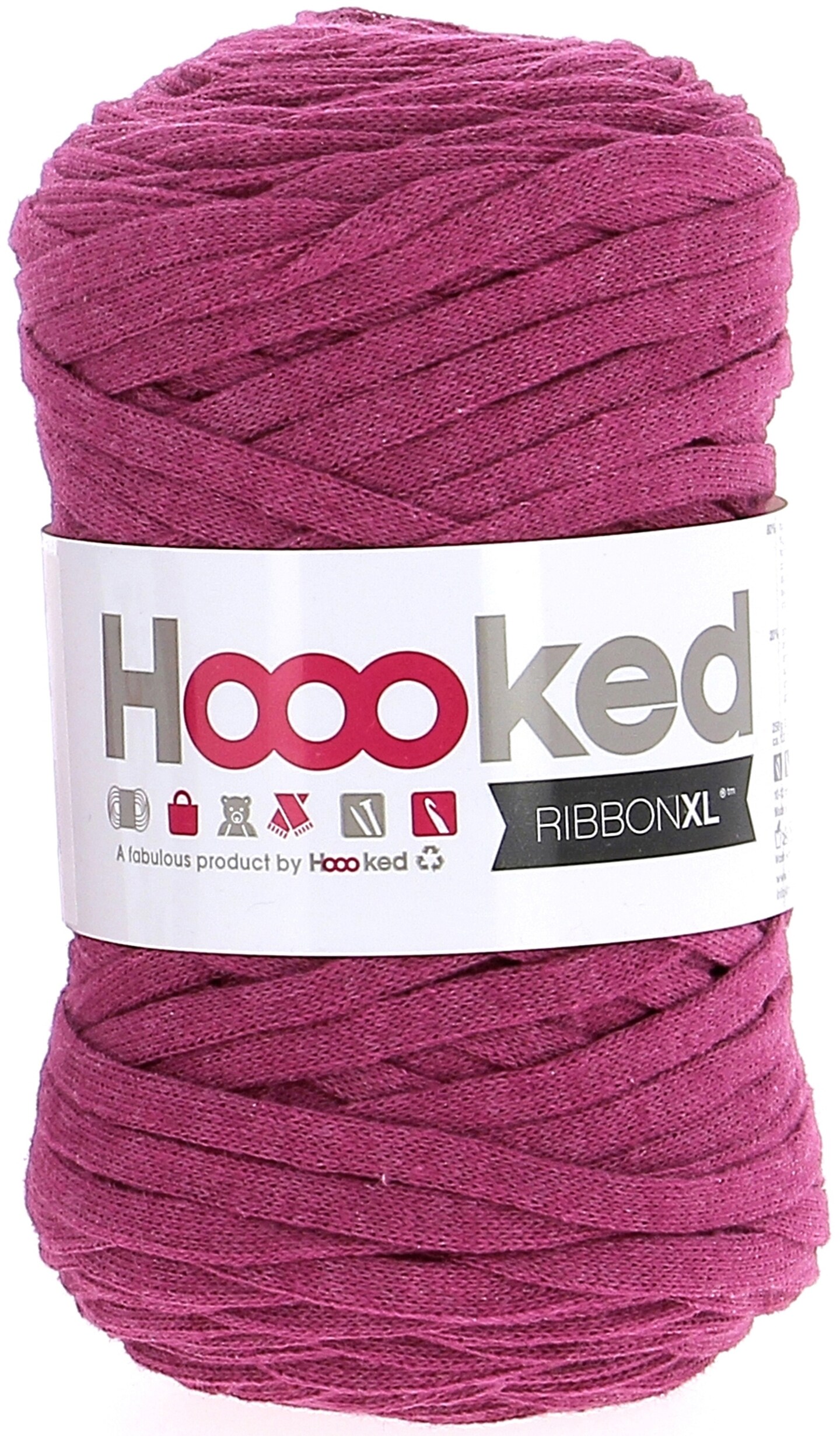 Hoooked Ribbon Xl YarnCrazy Plum Michaels