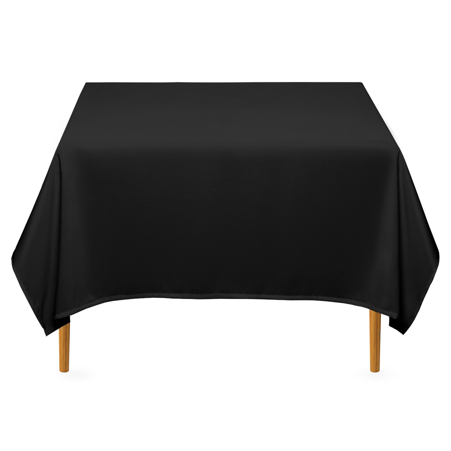 Lann&#x27;s Linens - 10 Premium Square Tablecloths for Wedding / Banquet / Restaurant - Polyester Fabric Table Cloths