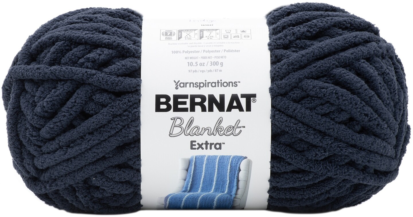 Bernat Blanket Extra YarnIndigo Michaels