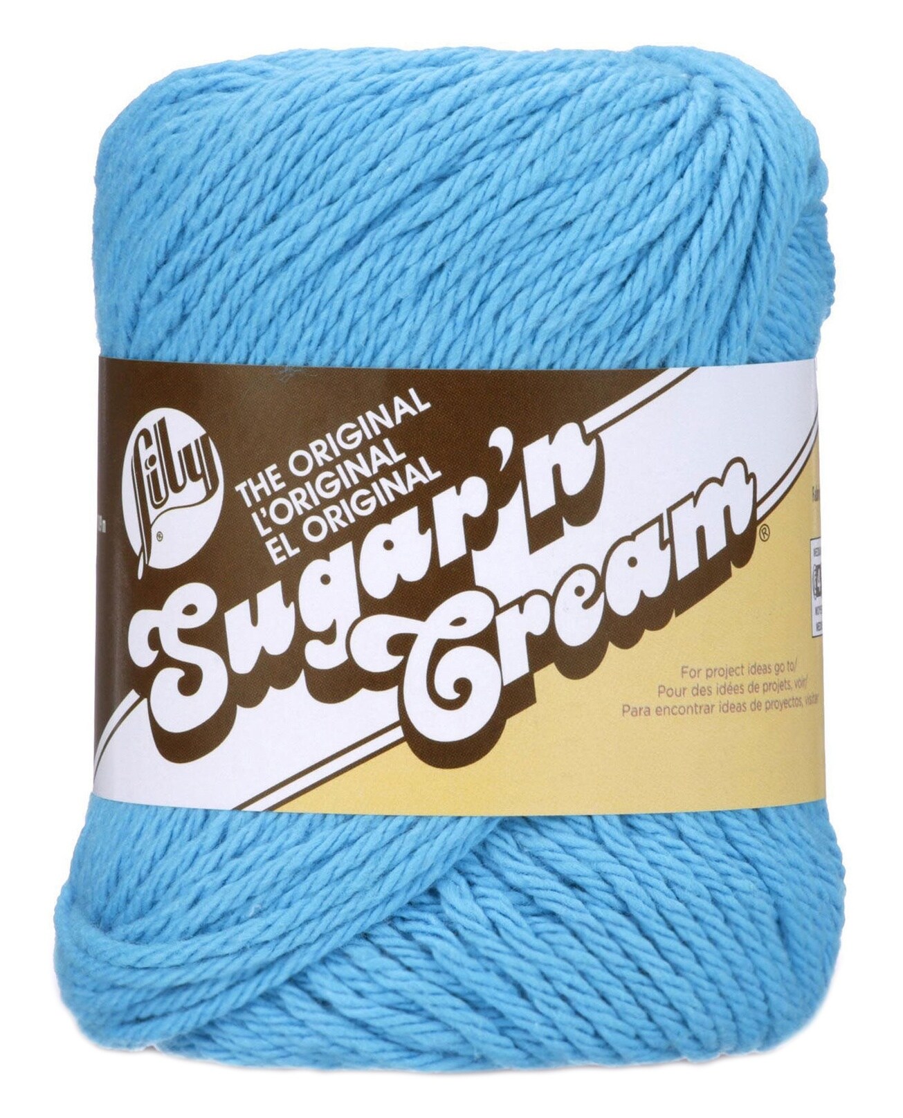 Lily Sugar&#x27;n Cream Yarn - Solids-Hot Blue