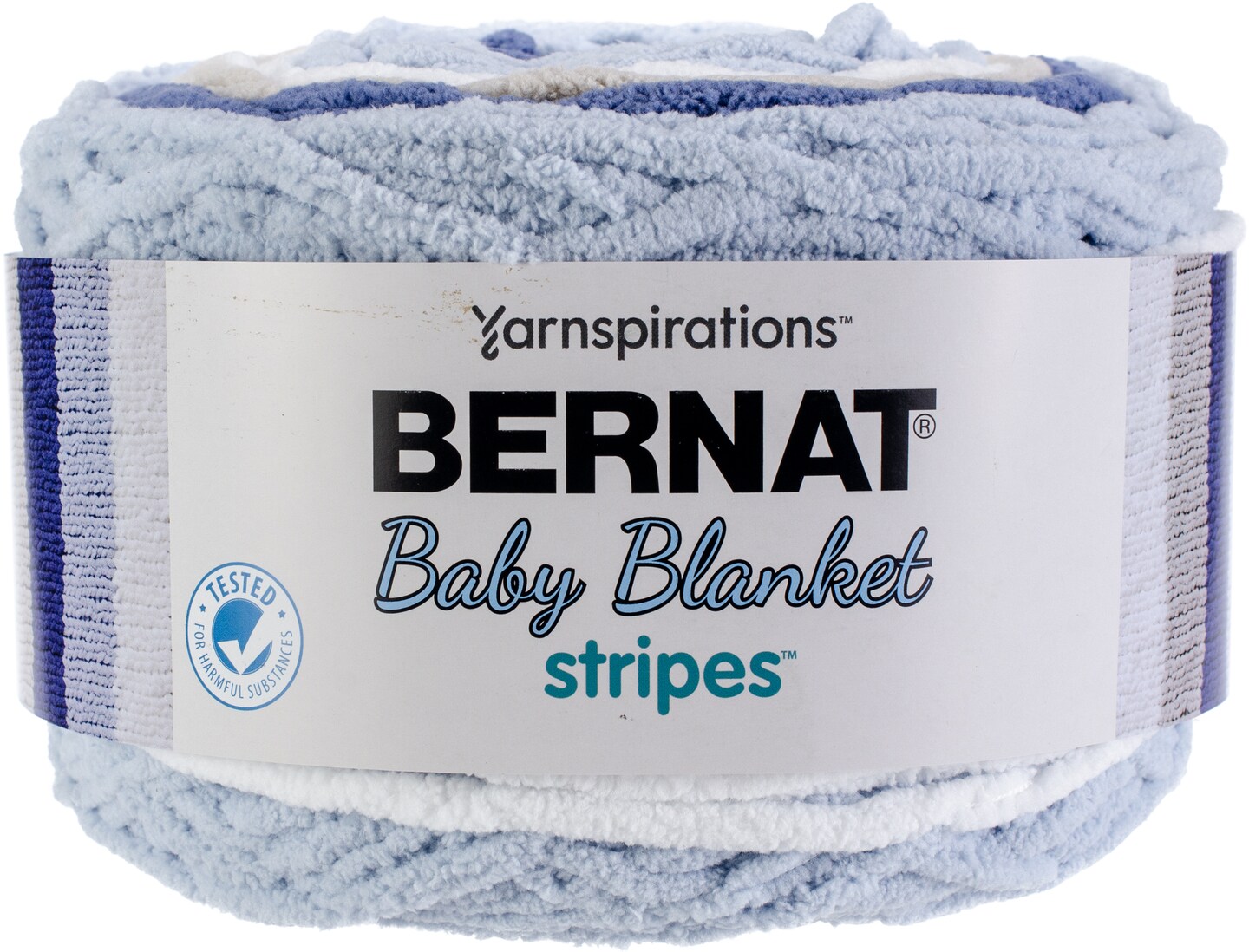 Bernat Baby Blanket Stripes Yarn-Stonewash | Michaels