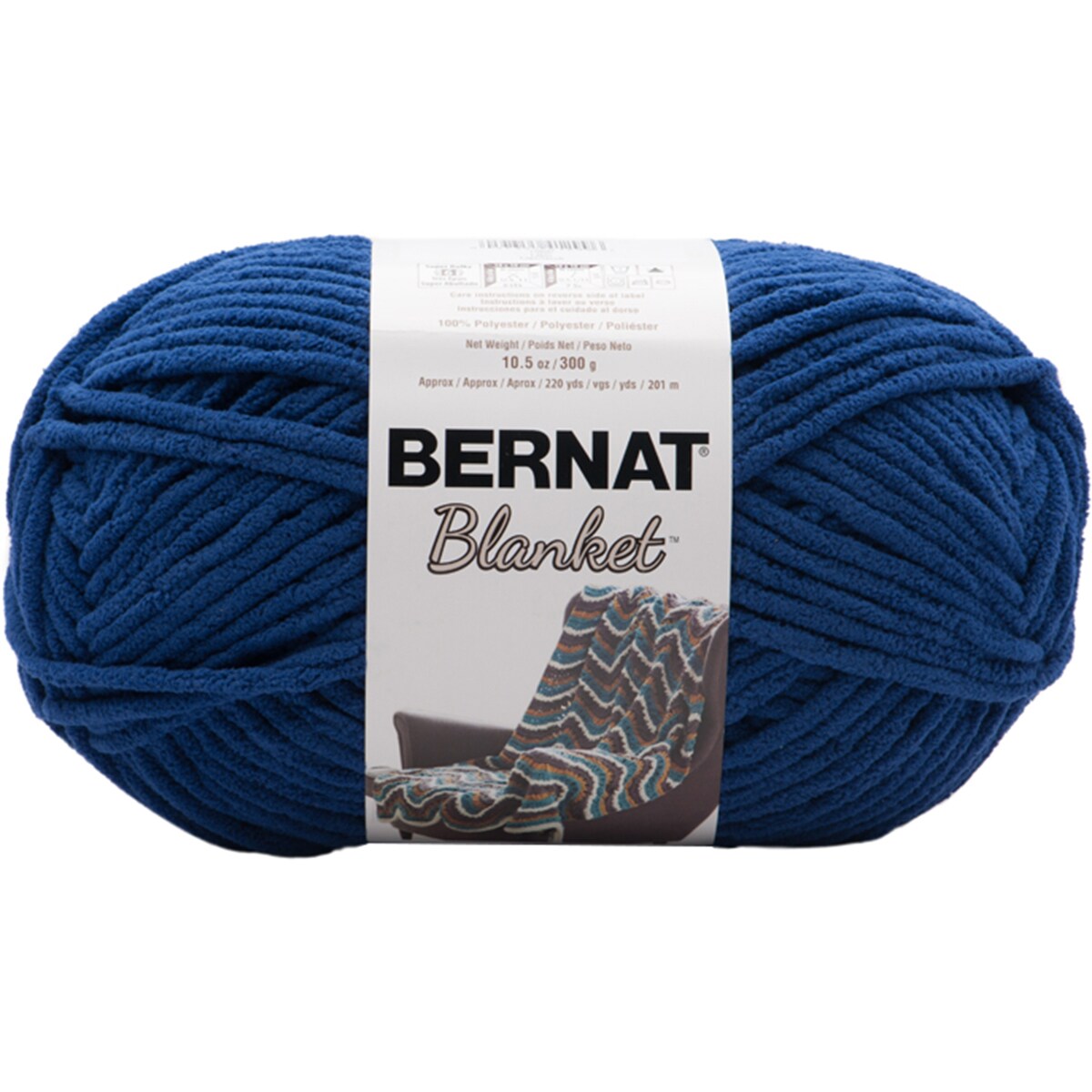 Bernat blanket outlet big yarn navy