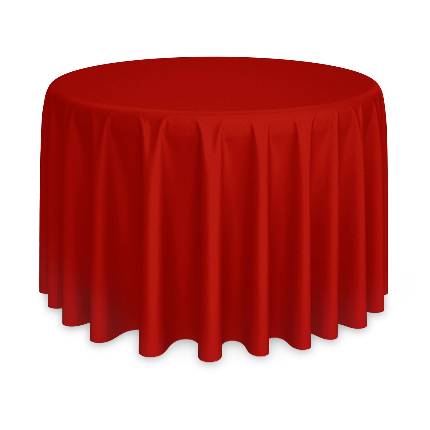 Lann's Linens - Round Premium Tablecloth for Wedding / Banquet / Restaurant - Polyester Fabric Table Cloth