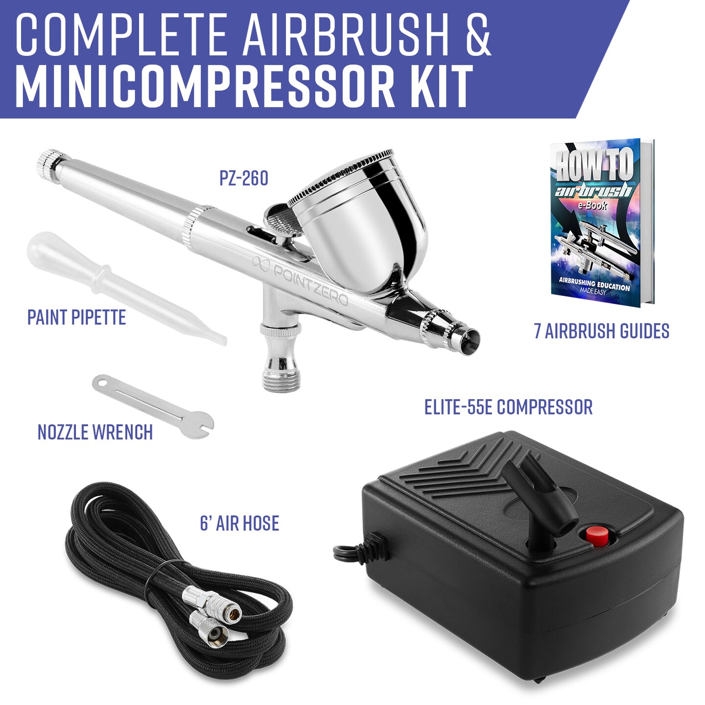 upgraded airbrush kit portable mini air