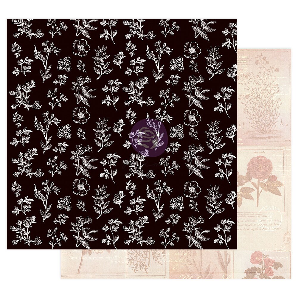 Prima Marketing Inc Nature Lover Collection 12x12 Sheet - All The Flowers - 10 Sheet W/ Foil Details / Paper 655350849696