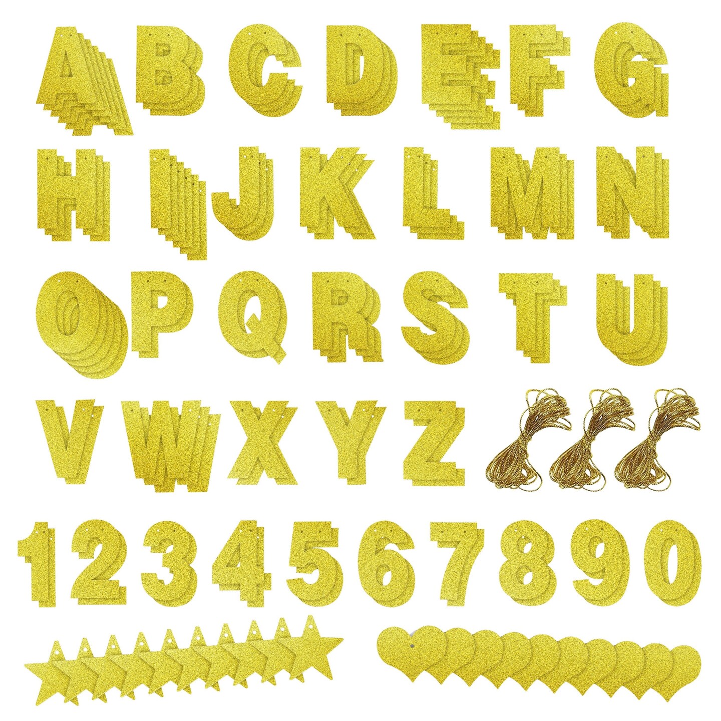 2 Inch Iron on Letters and Numbers for Clothing T Shirts Fabric Printing in  5 Co