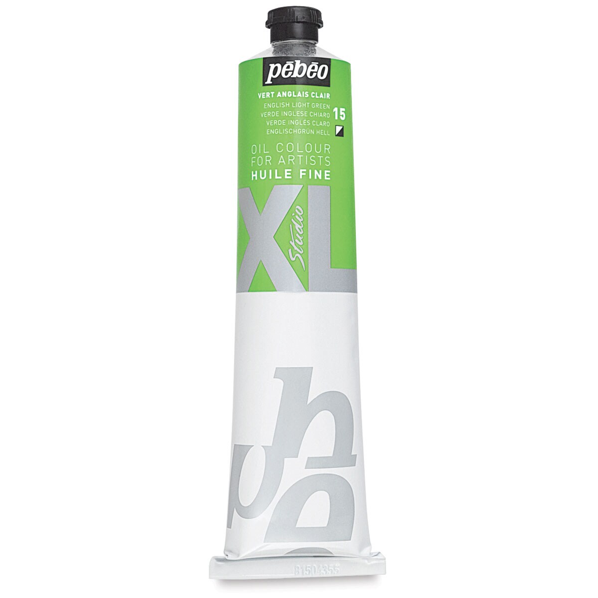 Pebeo XL Studio Oil Color - English Light Green, 200 ml tube