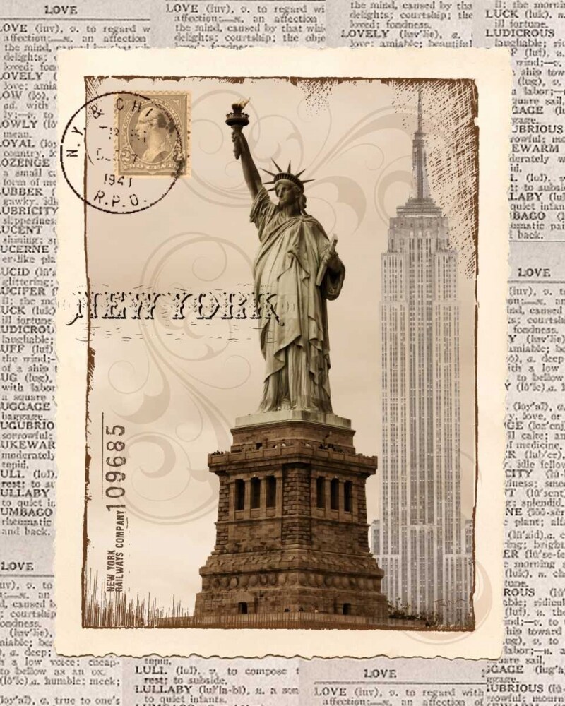 New York Memories Poster Print by Katrina Craven - Item # VARPDX14509